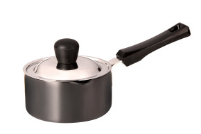 Hard Anodised Sauce Pan with Lid – 01 Ltrs