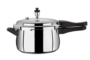 Aluminium Outer Lid Pressure Cooker – 05 Ltrs – Belly