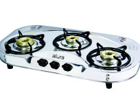 Stainless Steel LPG Stove 03 Burner – Alura